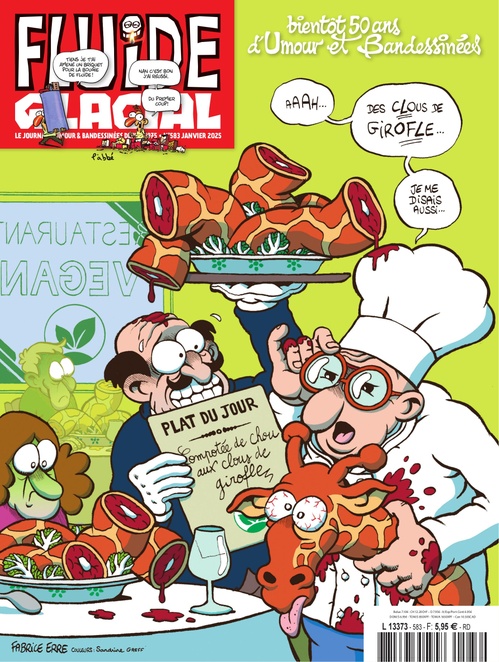 Couverture ebook de Magazine Fluide Glacial - Tome 583 - Magazine Fluide Glacial, de Collectif