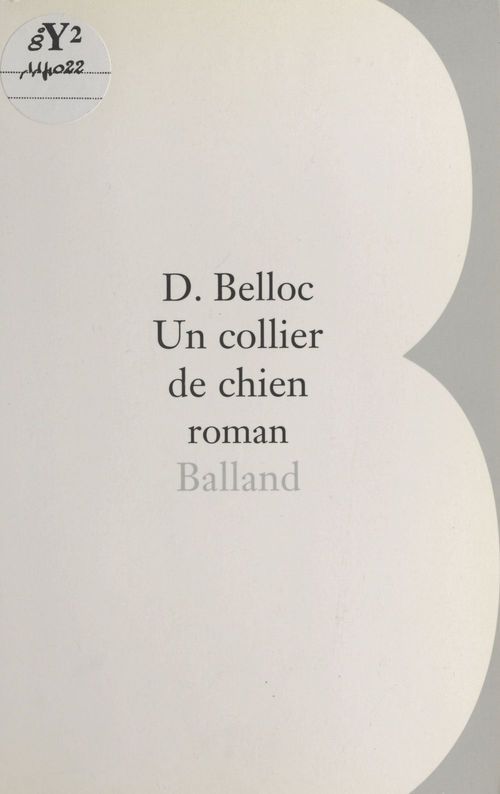 ebook cover of Un collier de chien, by Denis Belloc