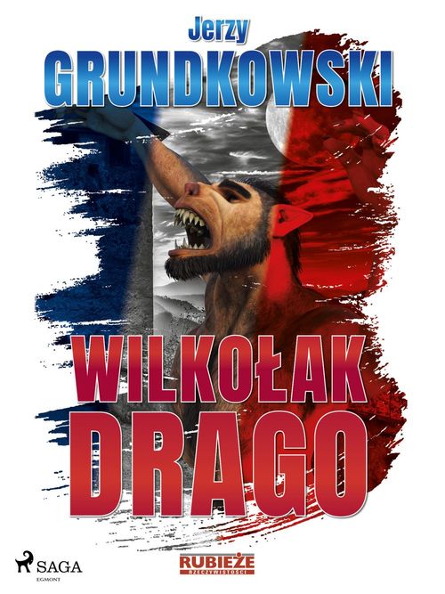 Couverture ebook de Wilkolak Drago, de Jerzy Grundkowski
