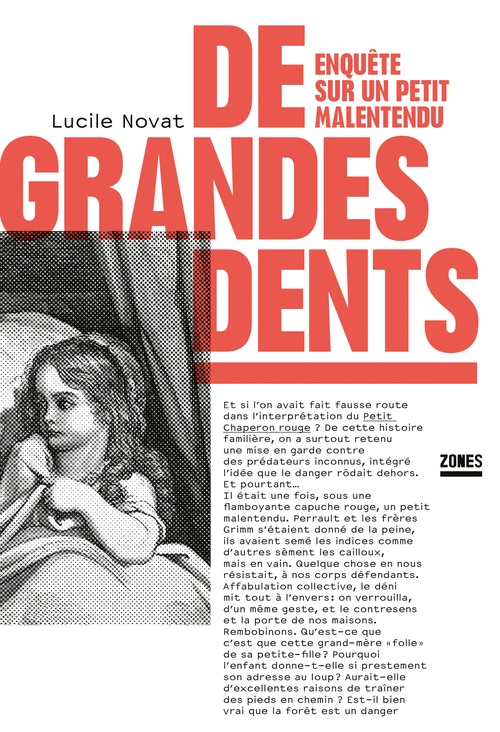 Couverture ebook de De grandes dents - Enquête sur un petit malentendu, de Lucile Novat