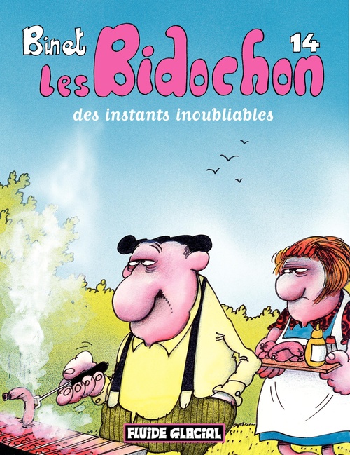 Couverture ebook de Les Bidochon T.14 des instants inoubliables, de Christian Binet
