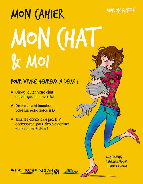 ebook cover of Mon cahier Mon chat & moi NE, by Marion Ruffié, Djoïna Amrani, Isabelle Maroger