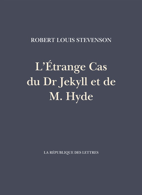 ebook cover of L´Étrange Cas du Dr Jekyll et de M. Hyde, by Robert Louis Stevenson