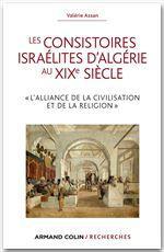 Couverture ebook de Les consistoires israélites d'Algérie au XIXe siècle, de Valérie Assan