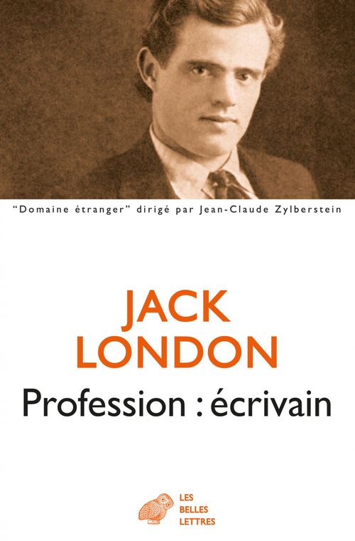 Couverture ebook de Profession : écrivain, de Jack London