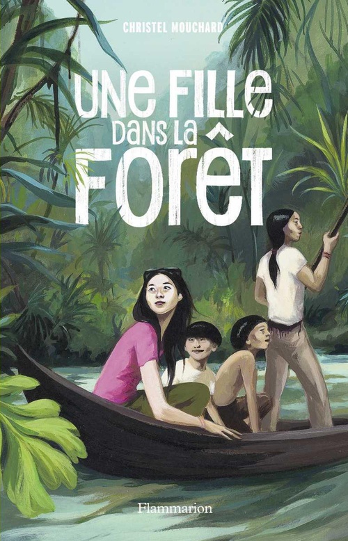 ebook cover of Une fille dans la forêt, by Christel Mouchard