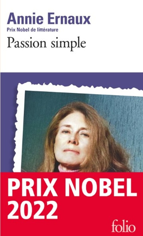 ebook cover of Passion simple, by Annie Ernaux