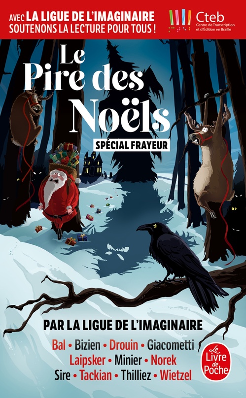 Couverture ebook de Le Pire des Noëls Spécial frayeur, de Collectif