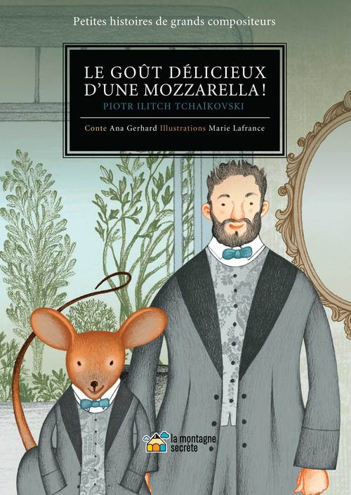 Couverture ebook de Le goût délicieux de la mozzarella ! (Contenu enrichi), de Ana Gerhard
