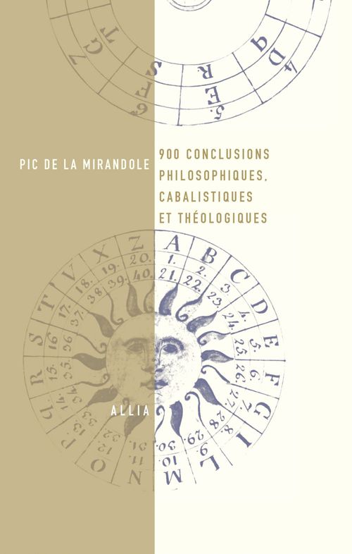 Couverture ebook de Neuf cents conclusions philosophiques, cabalistiques et théologiques, de Jean Pic de la mirandole