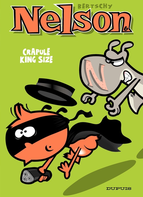 Couverture ebook de Nelson - Tome 6 - Crapule King size, de Christophe Bertschy