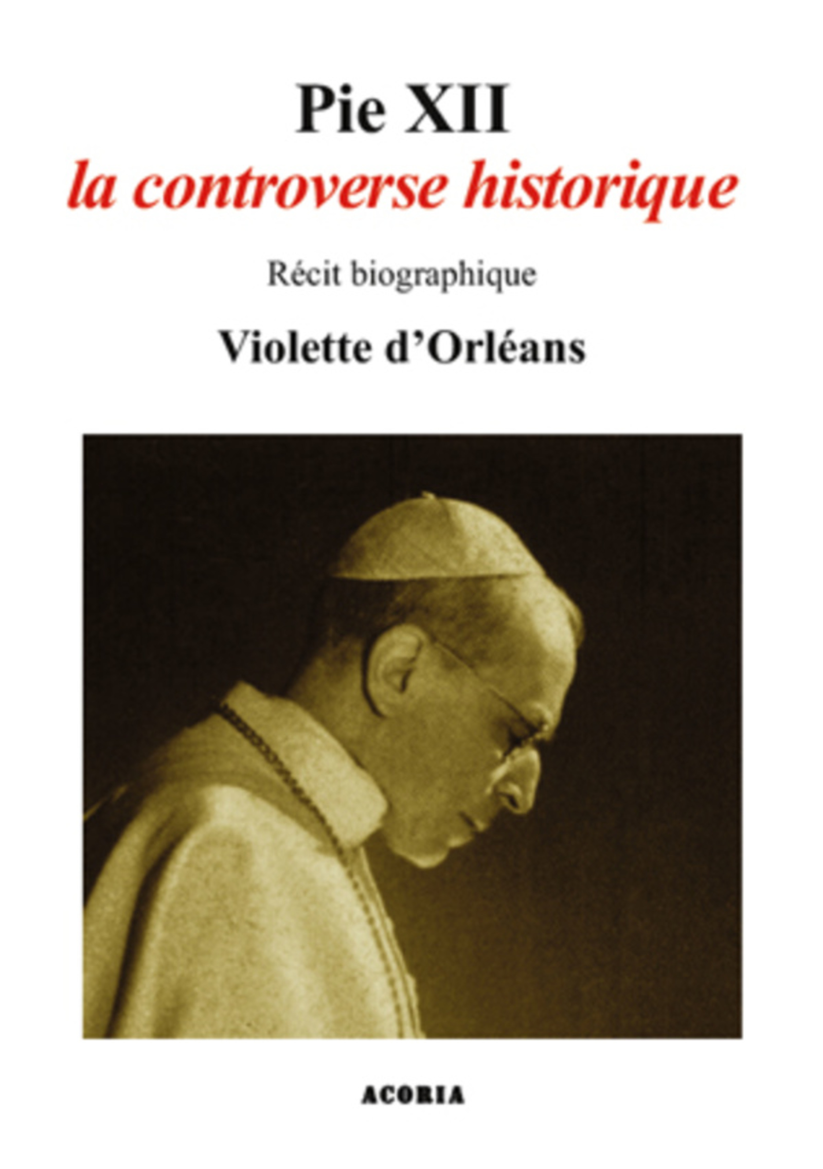 ebook cover of Pie XII, by Violette d' Orléans