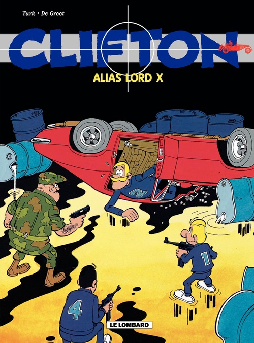 ebook cover of Clifton - Tome 4 - Alias Lord X, by Bob De Groot, Turk