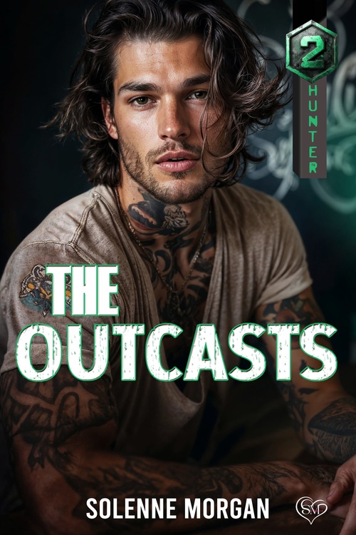ebook cover of The Outcasts #2 Hunter, by Solenne Morgan