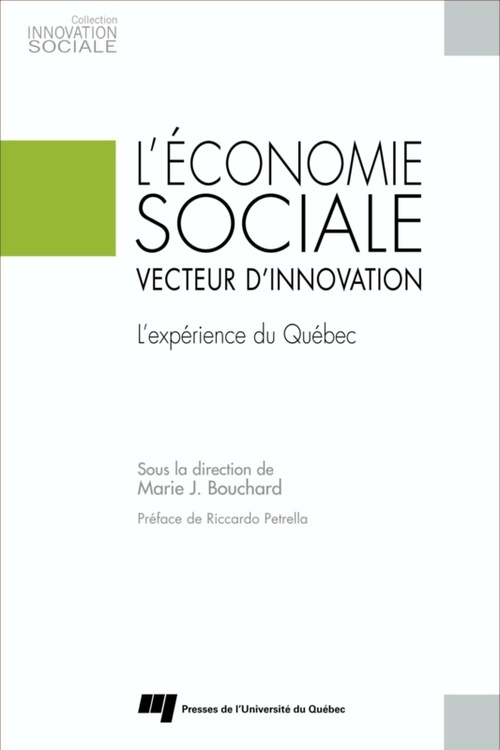 ebook cover of L'économie sociale, vecteur d´innovation, by Marie j. Bouchard