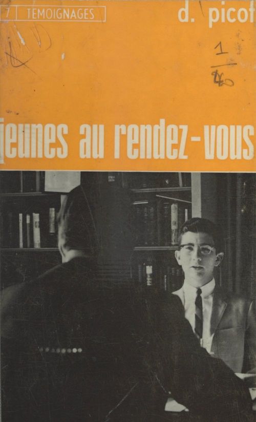 Couverture ebook de Jeunes au rendez-vous, de Daniel Picot
