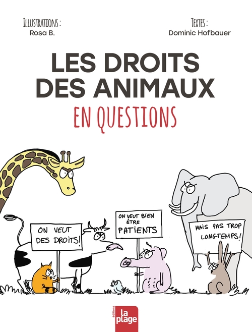 Couverture ebook de Les droits des animaux en questions, de Dominic Hofbauer