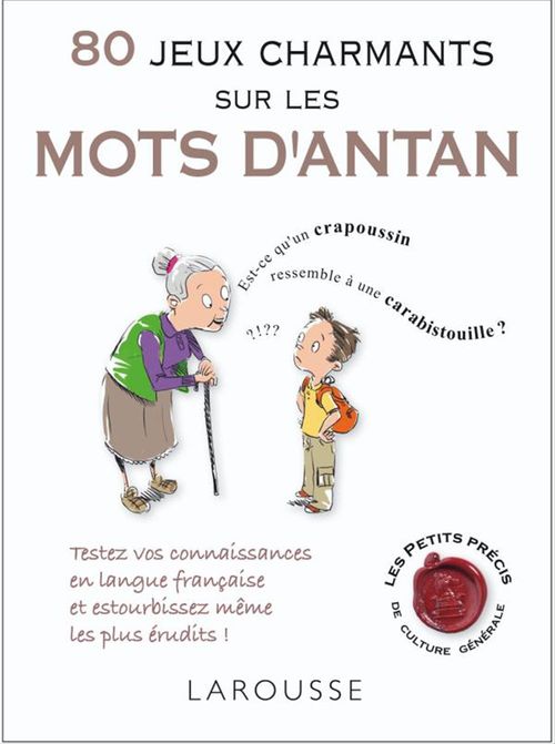 ebook cover of 80 jeux charmants sur les mots d'antan, by Collectif