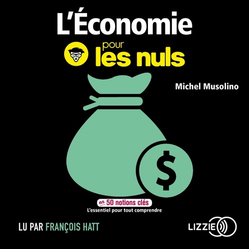 Couverture audiobook de L'économie pour les nuls en 50 notions clés, de Michel Musolino