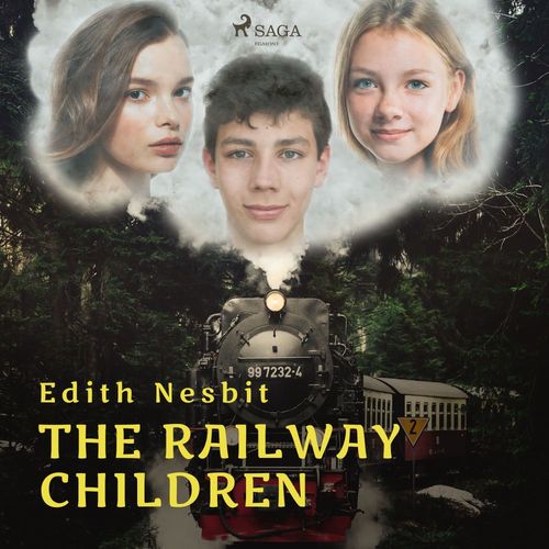 audiobook cover of The Railway Children, by Edith Nesbit