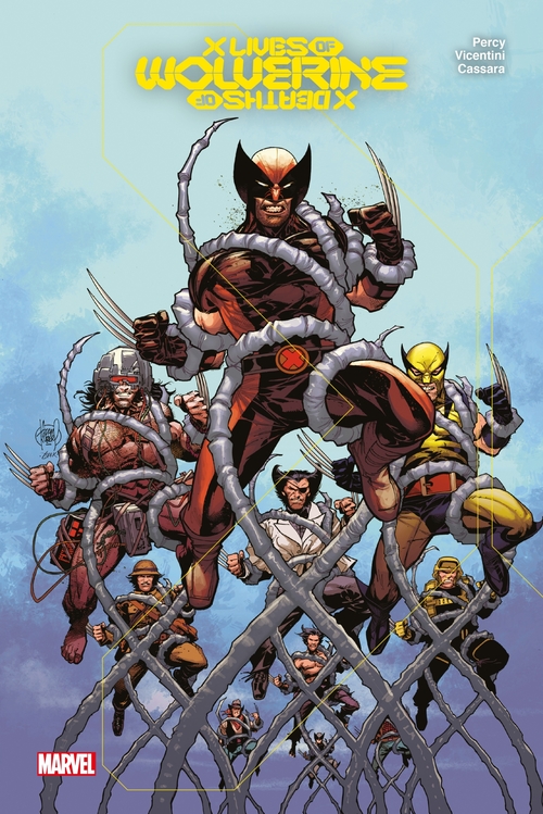 Couverture ebook de Wolverine : X Lives/X Deaths of Wolverine, de Benjamin Percy, Joshua Cassara, Federico Vicentini