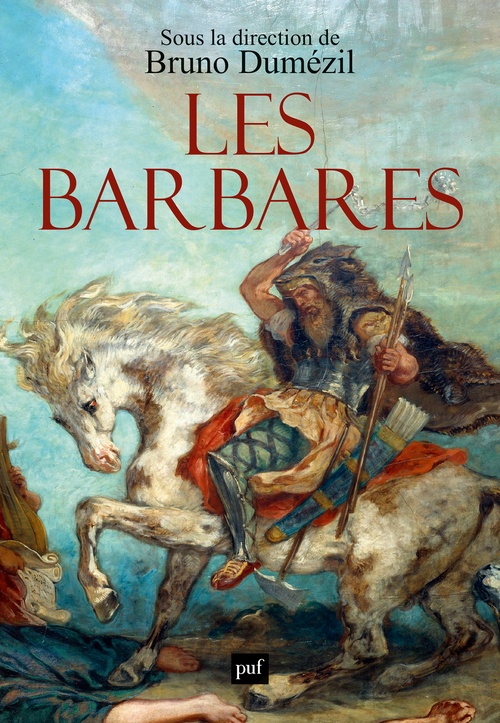 ebook cover of Les Barbares, by
