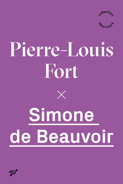 ebook cover of Simone de Beauvoir, by Pierre-louis Fort