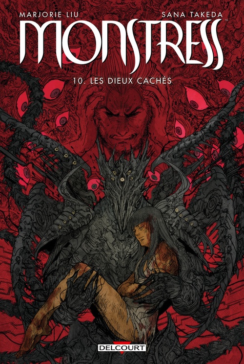 Couverture ebook de Monstress T10 - Les dieux cachés, de Marjorie m. Liu, Sana Takeda