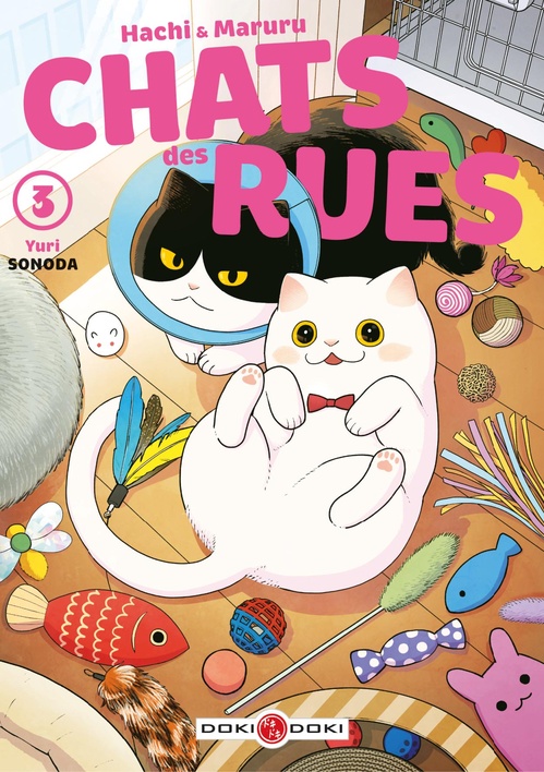 Couverture ebook de Hachi & Maruru - Chats des rues - Tome 3 - Tome 3, de Yuri Sonoda