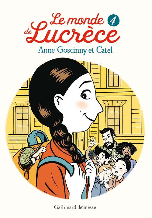 Couverture ebook de Le monde de Lucrèce (Tome 4), de Anne Goscinny, Catel