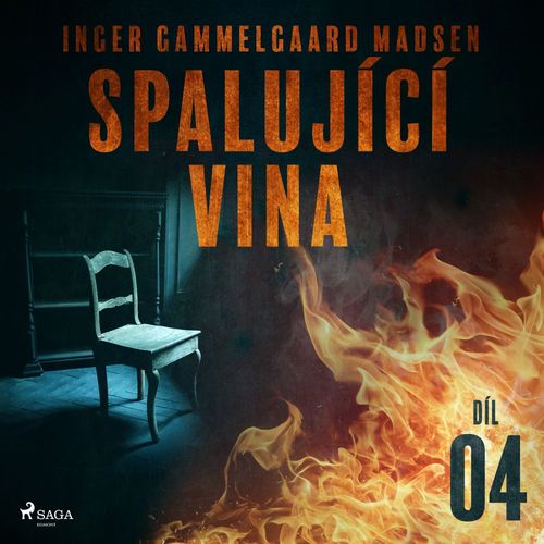 audiobook cover of Spalující vina - Díl 4, by Inger Gammelgaard Madsen