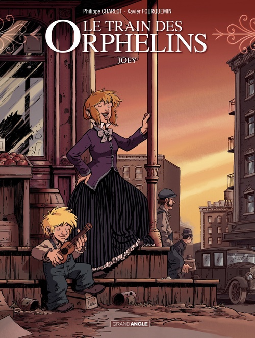Couverture ebook de Le Train des orphelins - Tome 4, de Philippe Charlot, Xavier Fourquemin