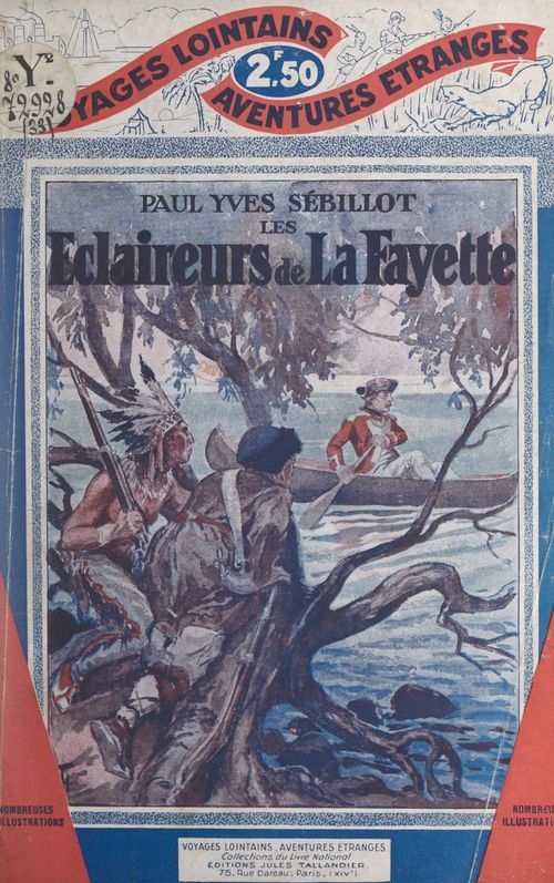 Couverture ebook de Les éclaireurs de La Fayette, de Paul-Yves Sebillot