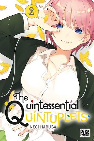 ebook cover of The Quintessential Quintuplets T02, by Negi Haruba