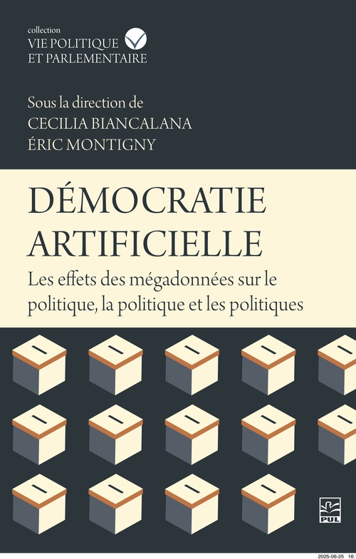 ebook cover of Démocratie artificielle, by