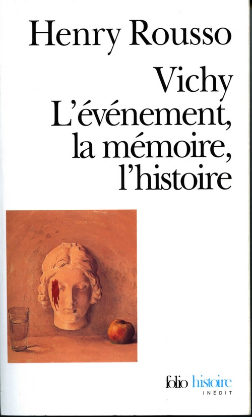 Couverture ebook de Vichy, l'événement, la mémoire, l'histoire, de Henry Rousso