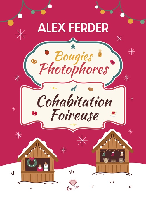 ebook cover of Bougies, photophores et cohabitation foireuse, by Alex Ferder