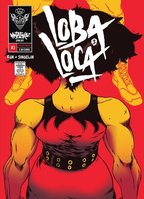 ebook cover of Mutafukaz ' Loba Loca - Chapitre 3, by RUN, Guillaume Singelin