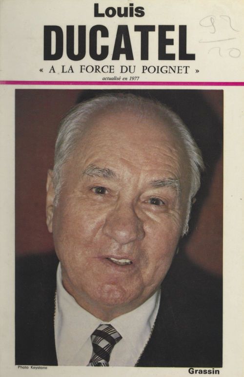 ebook cover of À la force du poignet, by Louis Ducatel