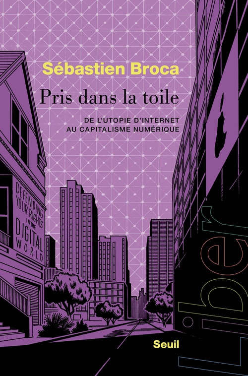 Couverture ebook de Pris dans la toile, de Sébastien Broca