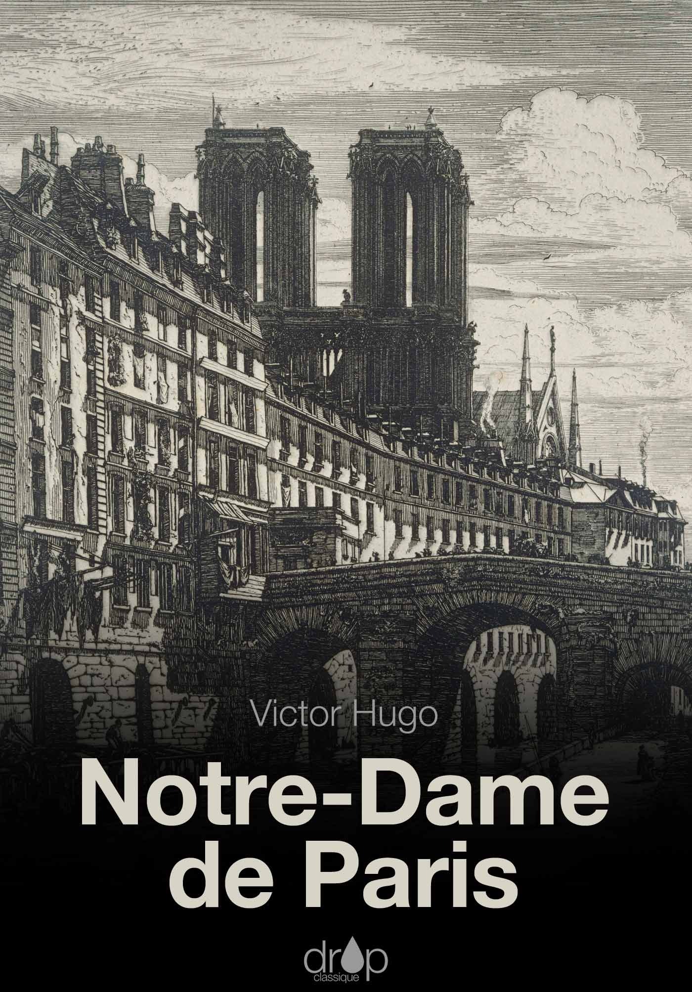 ebook cover of Notre-Dame de Paris, by Victor Hugo