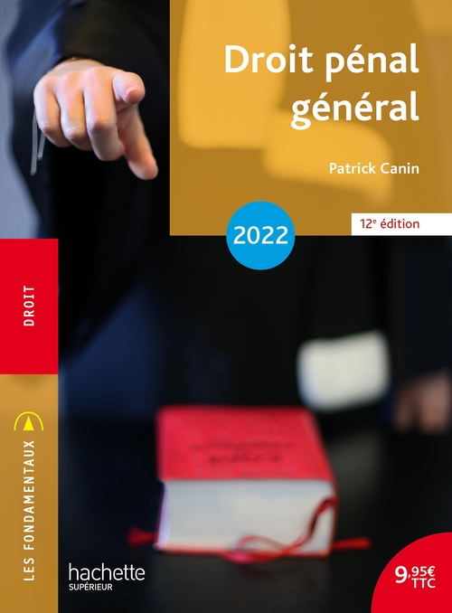 Couverture ebook de Fondamentaux - Droit pénal général 2022 - Ebook epub, de Patrick Canin