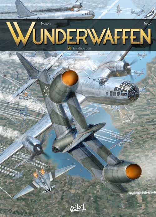 ebook cover of Wunderwaffen T28 - Tempête à l'est, by Richard D Nolane, Maza, Desimir Miljic
