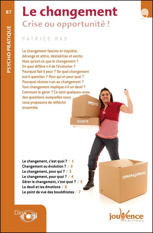 ebook cover of Le changement, by Patrice Ras