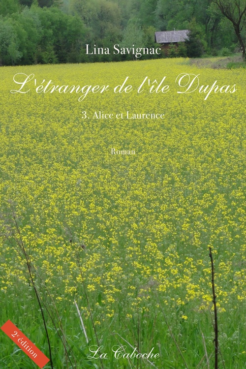 Couverture ebook de L'étranger de l'île Dupas, Alice et Laurence, de Lina Savignac