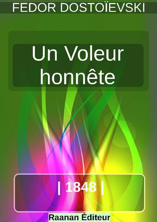 Couverture ebook de Un Voleur honnête, de Fedor Dostoievski