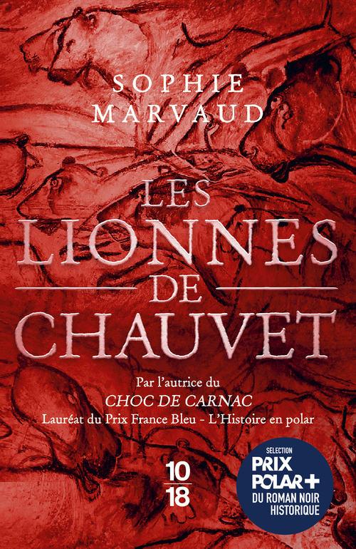 Couverture ebook de Les Lionnes de Chauvet, de Sophie Marvaud
