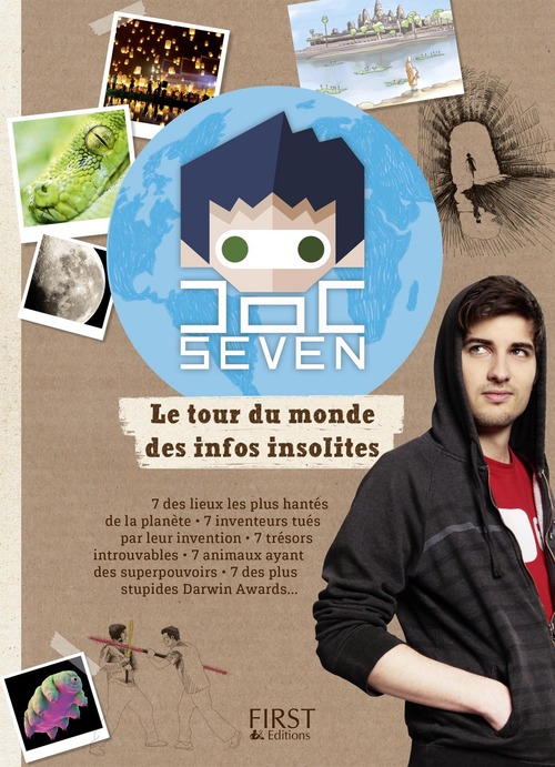 Couverture ebook de Doc Seven présente Le tour du monde des infos insolites, de Doc seven