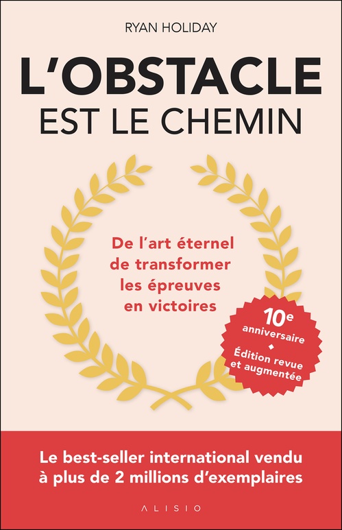 ebook cover of L'obstacle est le chemin, by Ryan Holiday