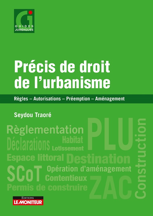 Couverture ebook de Précis de droit de l'urbanisme, de Seydou Traoré